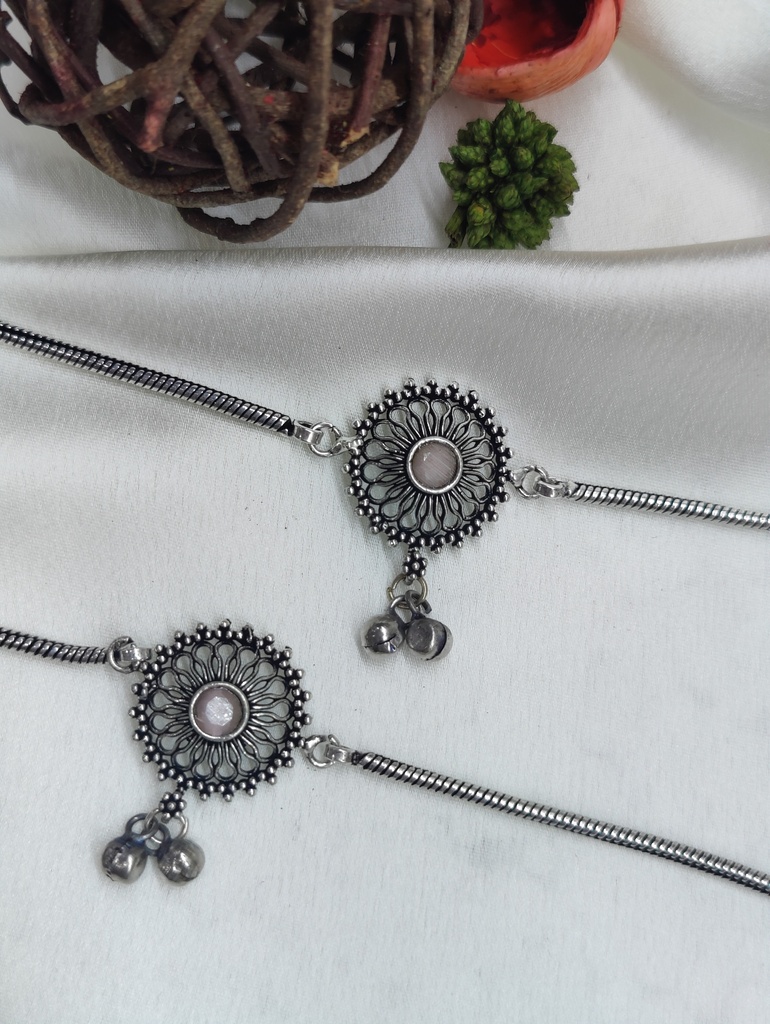 || ISTA || Silver Look Alike Anklet