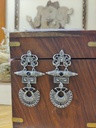 || ATREVI || Silver Look Alike Earring
