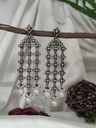 || UTANKA || Silver Look Alike Earring