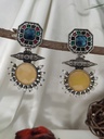 || UTAMA || Silver Look Alike Earring