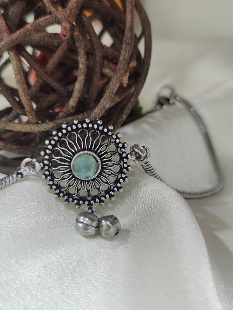 || ISTA || Silver Look Alike Anklet