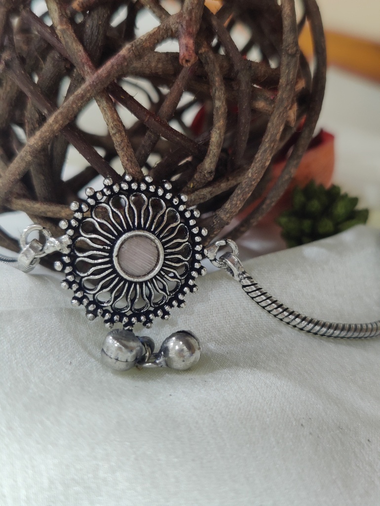 || ISTA || Silver Look Alike Anklet