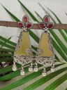 || ANANTA || Silver Look Alike Earring