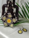 ||NAVODYA || Silver Look Alike Necklace