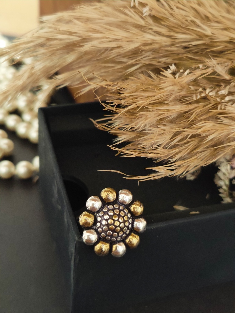 || RANU || Silver Look Alike Ring