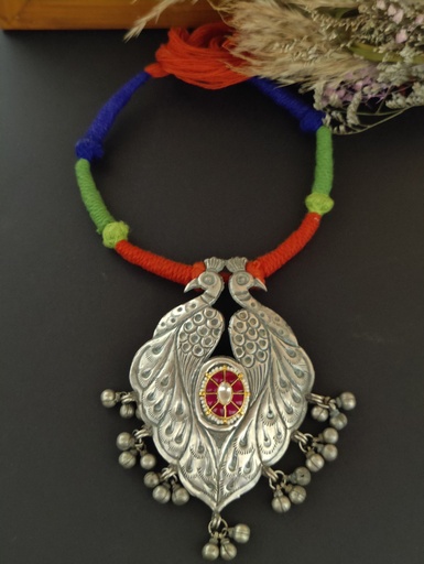 [NSLA-MUL-0010] || NUTANA || Silver Look Alike Necklace