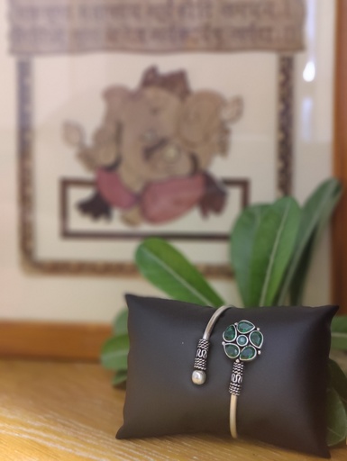 [KSLA-G-0024] || KANKI || Silver Look Alike Kada