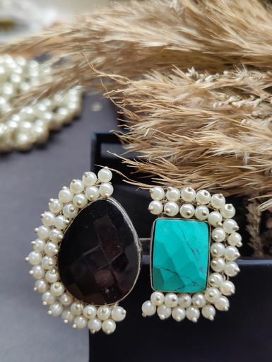 [RSLA-MUL-0014] || RANJ || Silver Look Alike Ring
