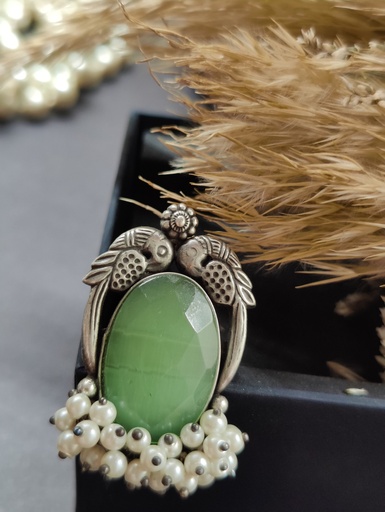[RSLA-M-0016] || RANJITA || Silver Look Alike Ring