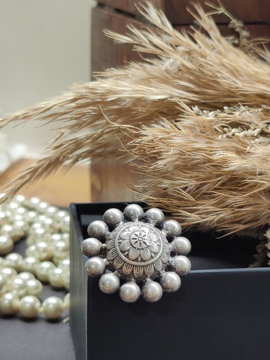 [RSLA-PLN-0019] || RANAK || Silver Look ALike Ring