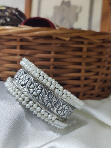 [KSLA-S-0012] || KALPI || Silver Look Alike Kada