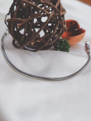 [ANSLA-PLN-0004] || INA || Silver Look Alike Anklet